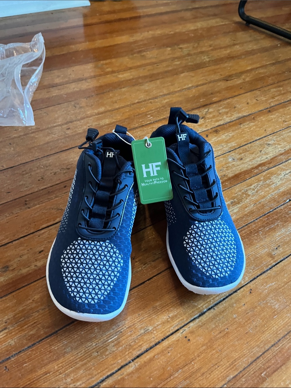 HF Women's Navy Blue Athletic Sneakers